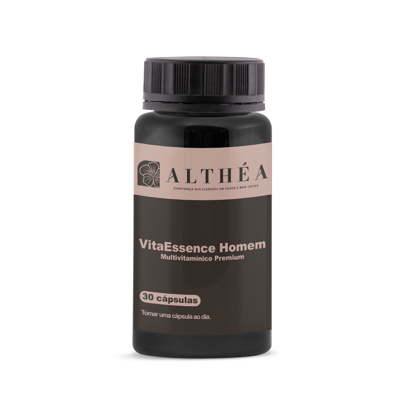 VitaEssence Homem: Multivitamínico Premium A-Z